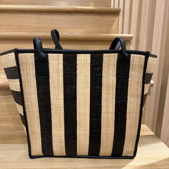 Bembien Rosa Tote Raffia Stripe Bag - Picture 2 of 7